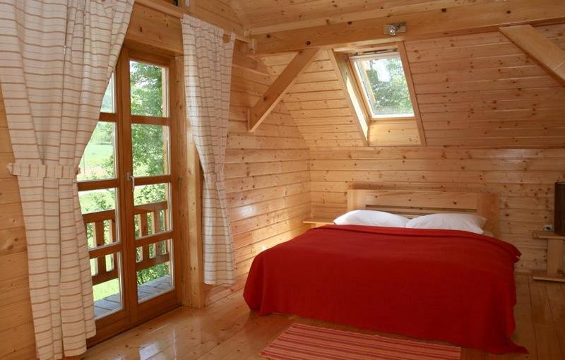 Bedroom in Red Apartment - Guesthouse Fir - Jelov Klanac